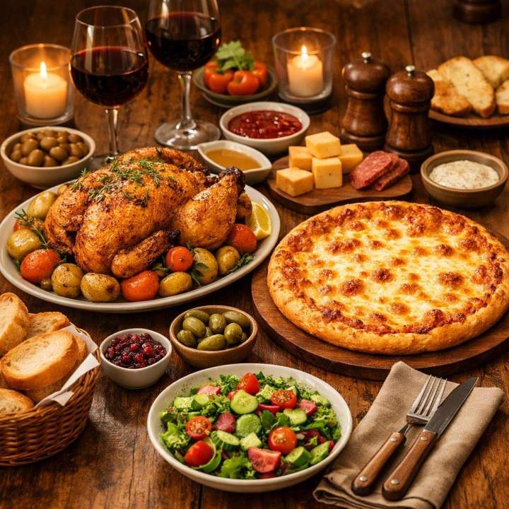Poulet rôti et pizza Les Anses-d'Arlet