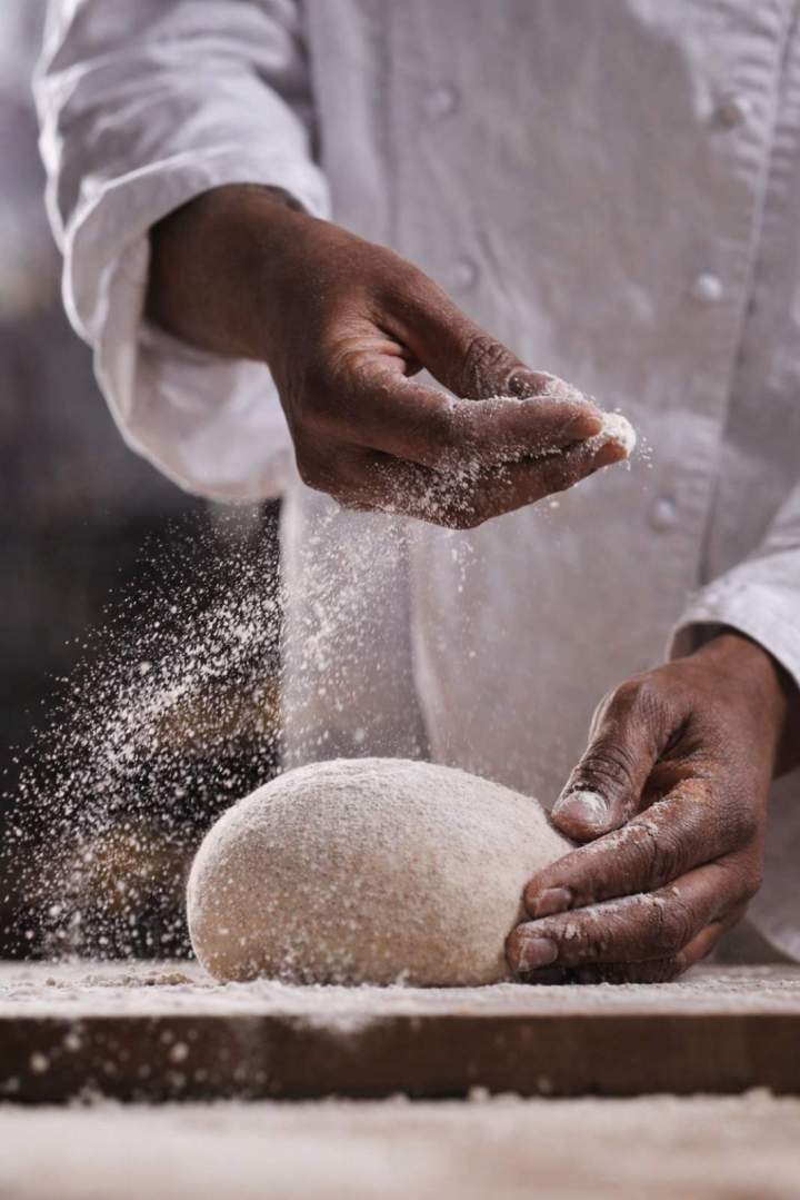 Préparation pâte à l'artisanal Les Anses-d'Arlet