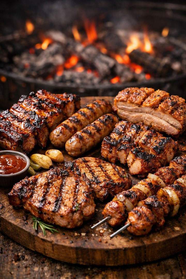 Spécialités porc grillées Les Anses-d'Arlet